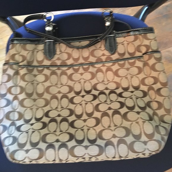 Vintage Brown Coach purse - Picture 4 of 7